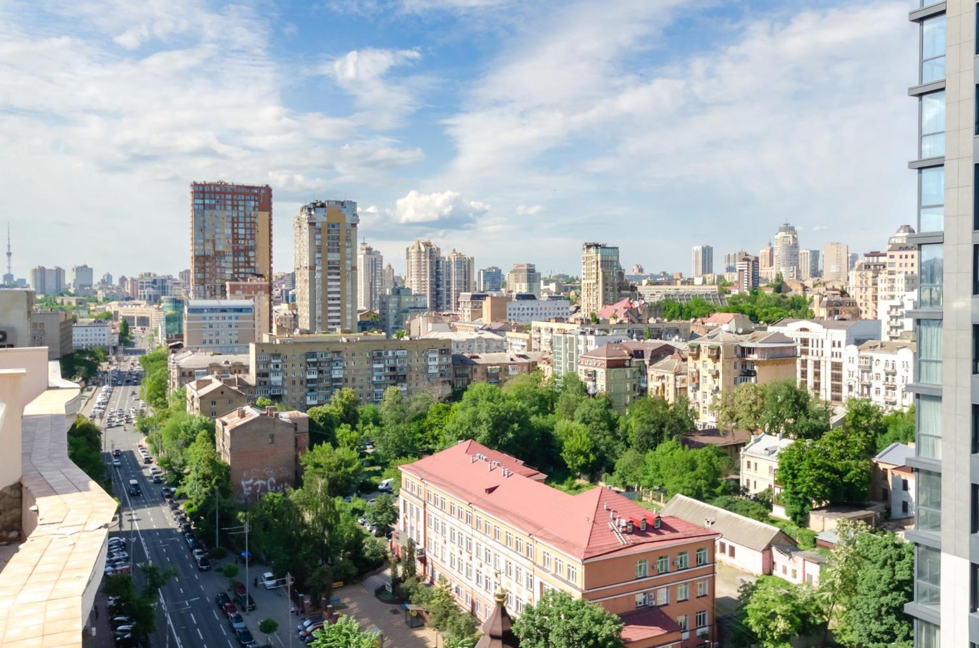 Petrovdom Inn Rc Diplomat Hall -The Smart Hotel Apartment Panoramic City View I キエフ エクステリア 写真